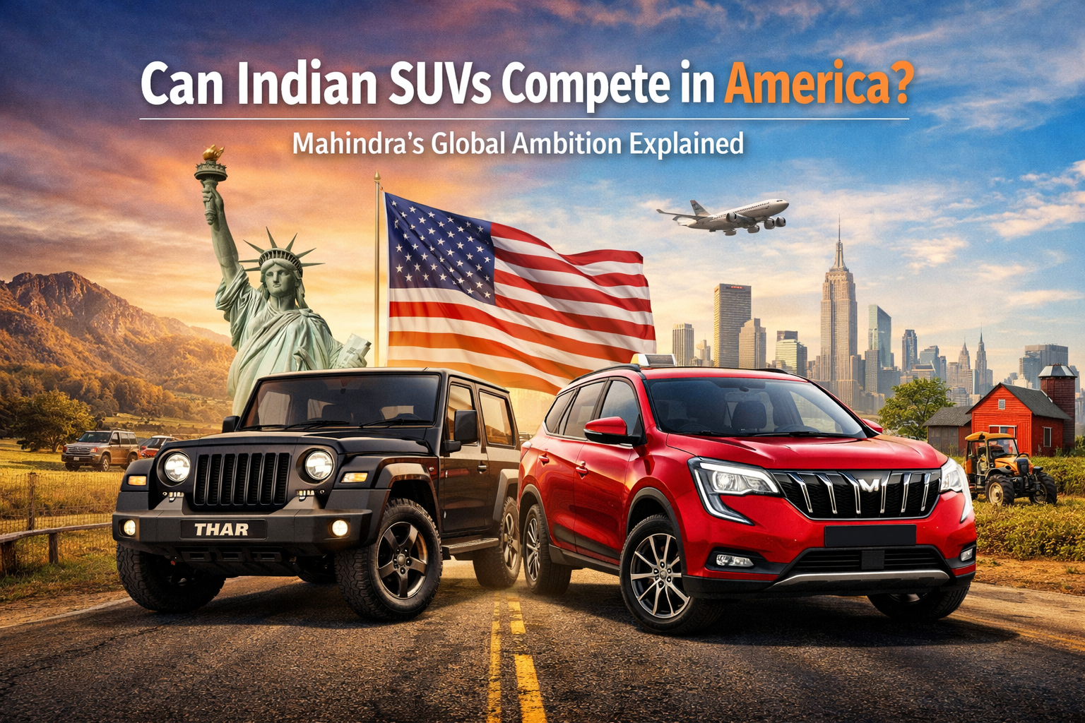 Can Indian SUVs Compete in America? Mahindra’s Global Ambition Explained