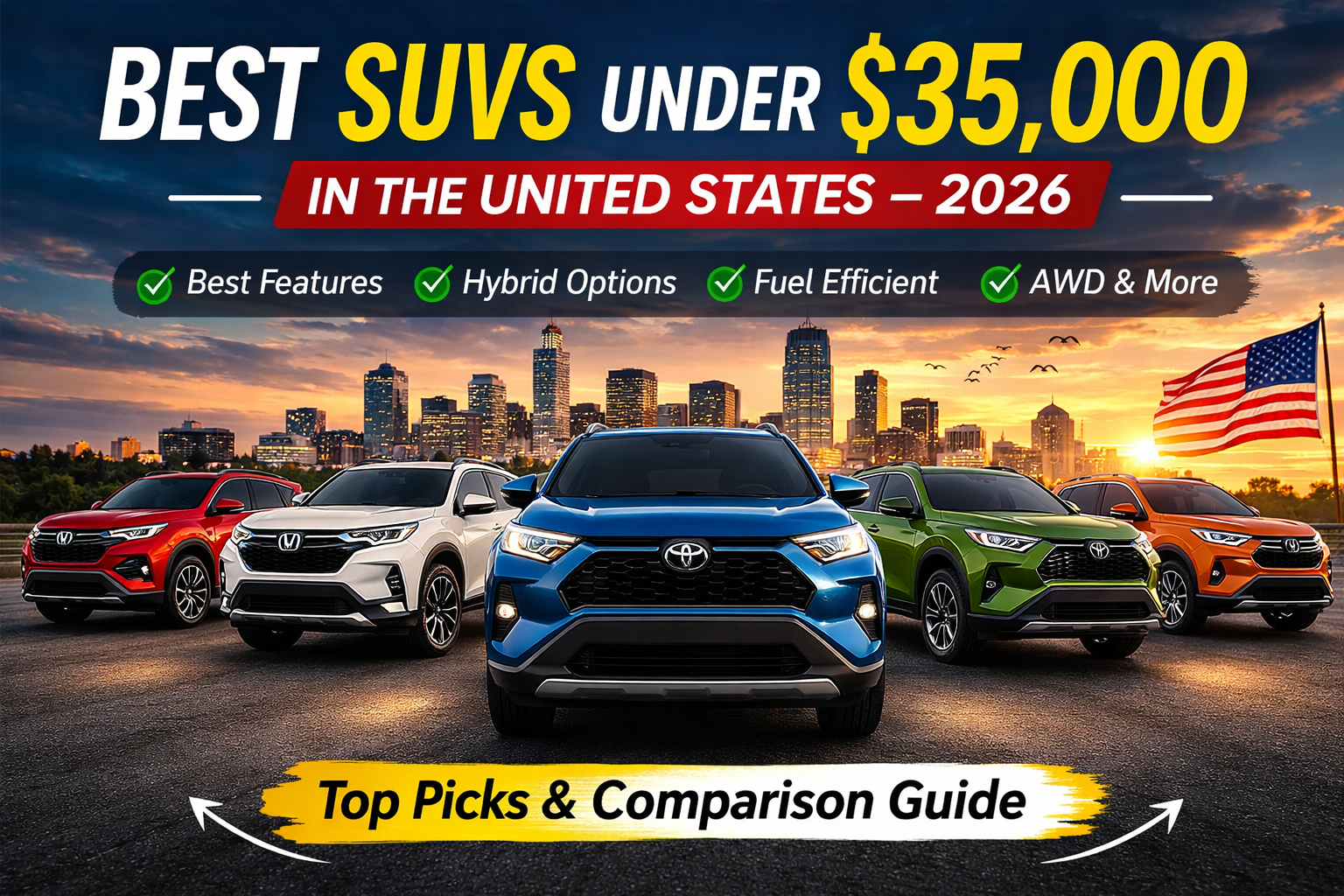 Best SUVs Under $35,000 in the United States (2026 Guide)